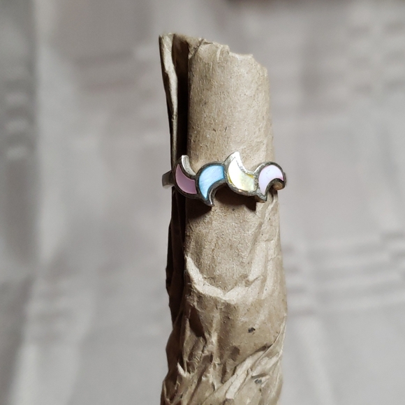 Jewelry - .925 Sterling with moon shaped stones (20)